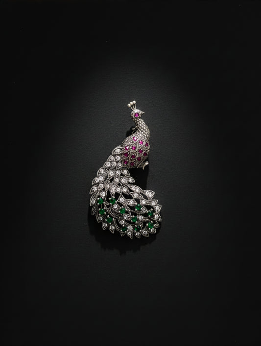 Nocturne Plume Brooch