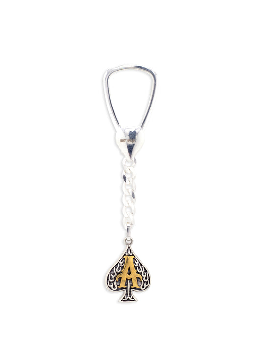 Gilded Ace Keychain