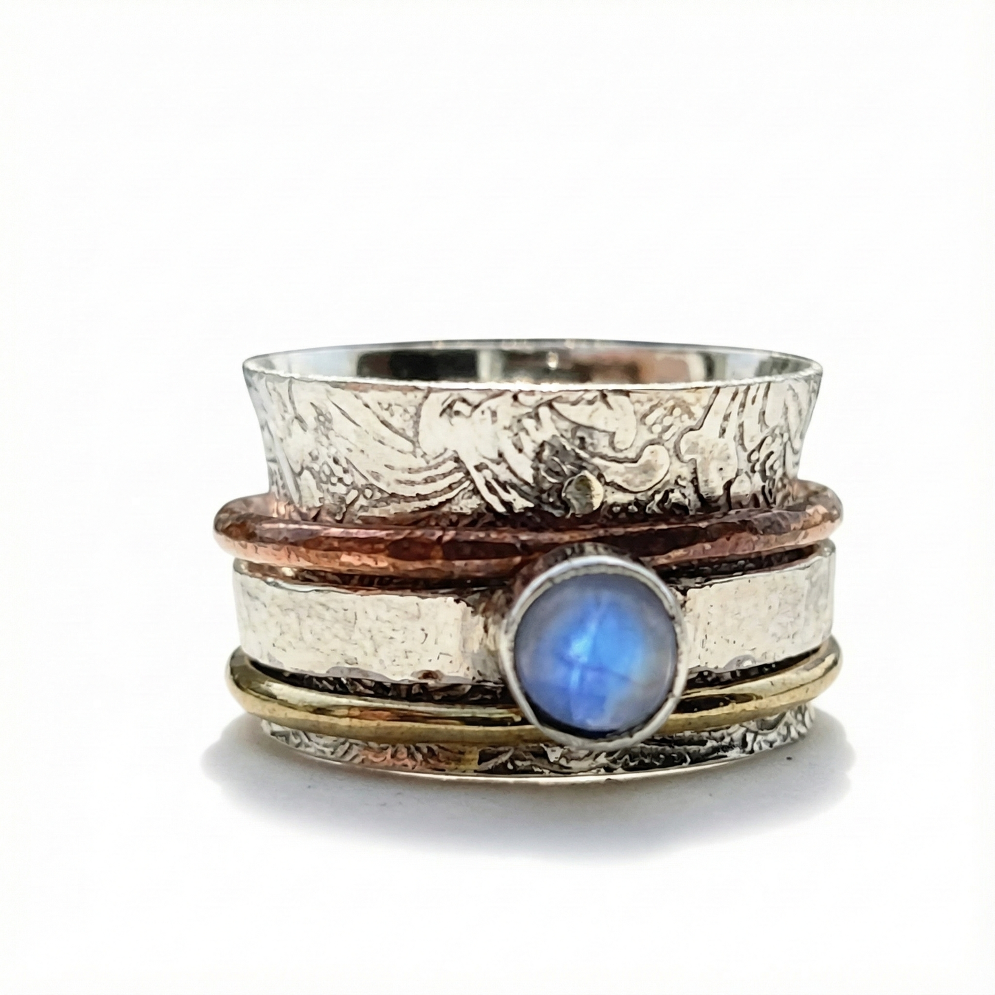 Thyra Silver Crest Ring