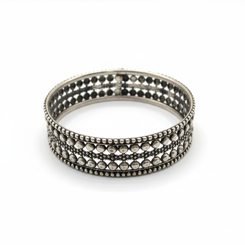 Divya Marque Silver Bangle