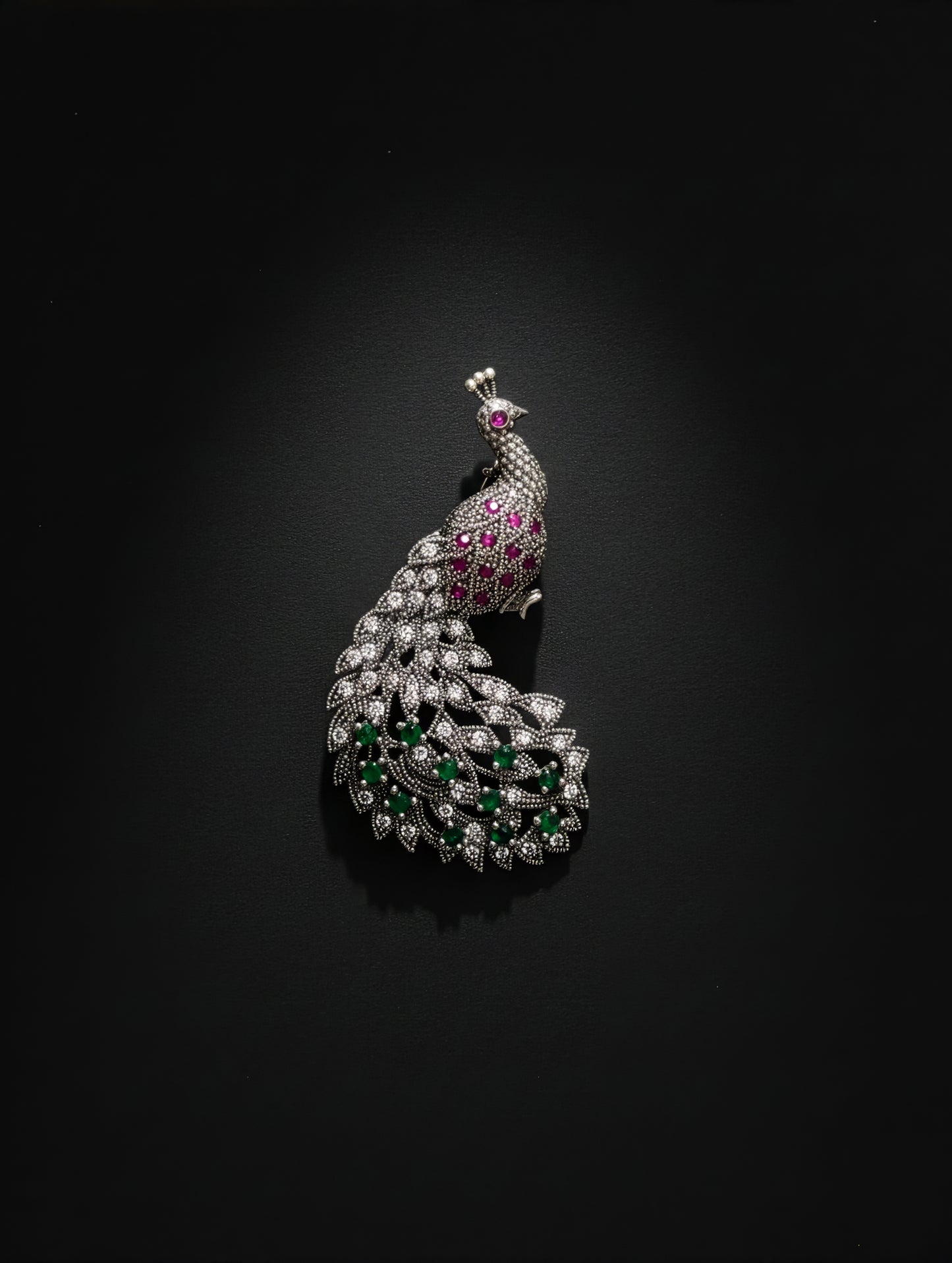 Nocturne Plume Brooch