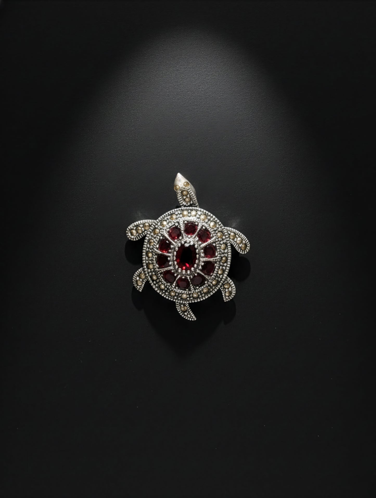 Marina Tortoise Brooch