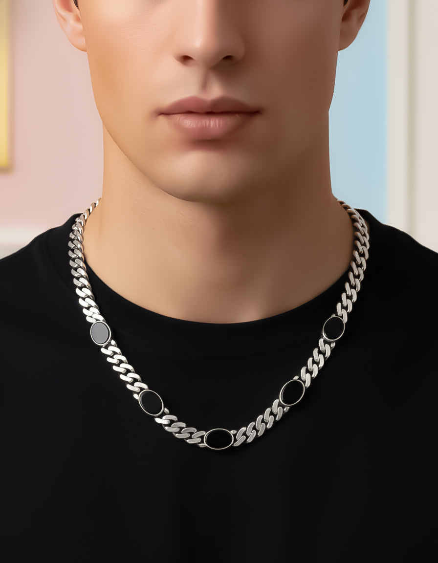 Vanté Noir Link Chain