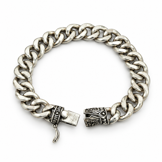 Salman Crest Chain Bracelet