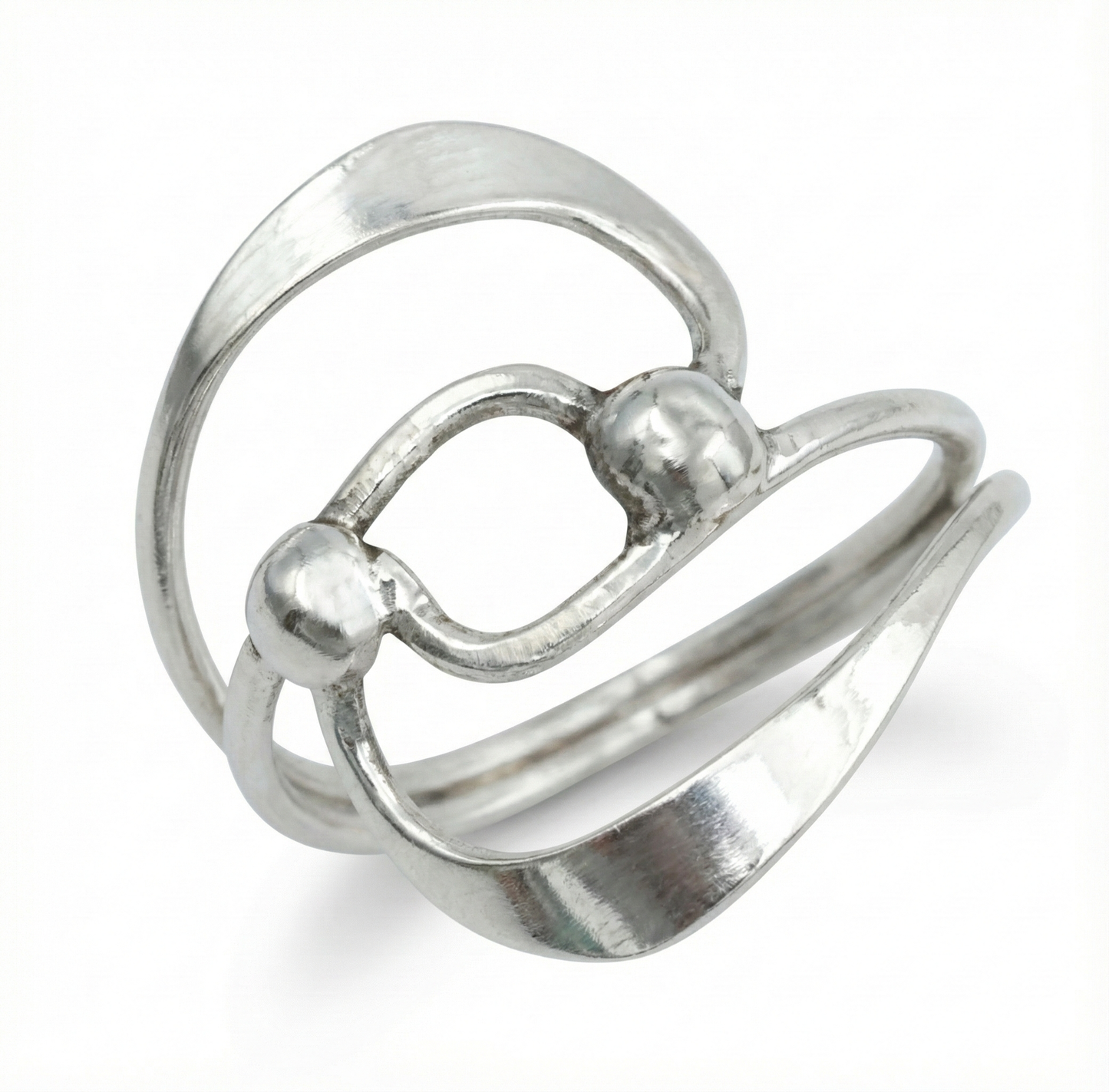 Elegancia Silver Ring