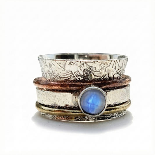 Thyra Silver Crest Ring