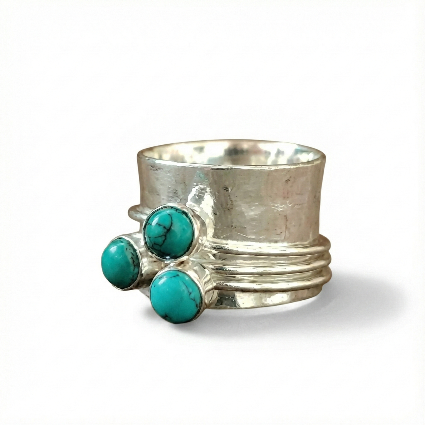 Mira Blue Whisper Ring