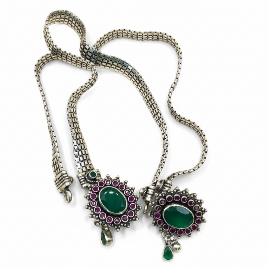 Green Emerald Anklet