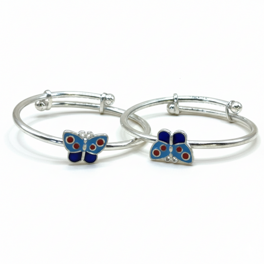 Butterfly Dream Silver Bracelet Set