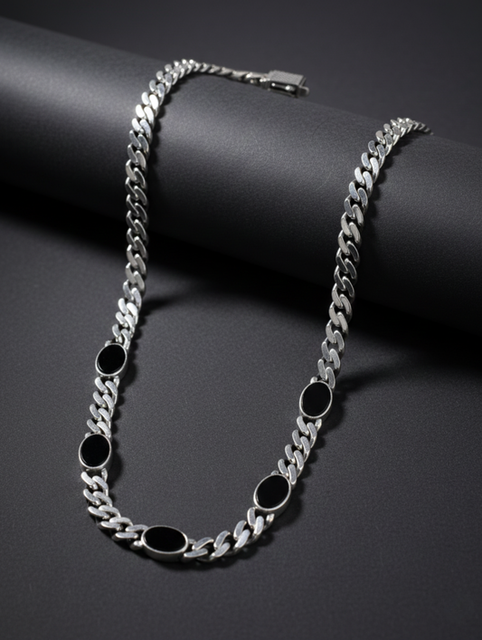 Vanté Noir Link Chain