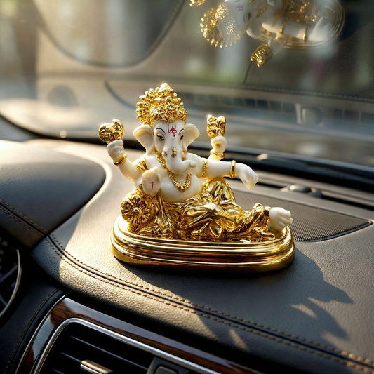 Resting Ganesha Dashboard Idol